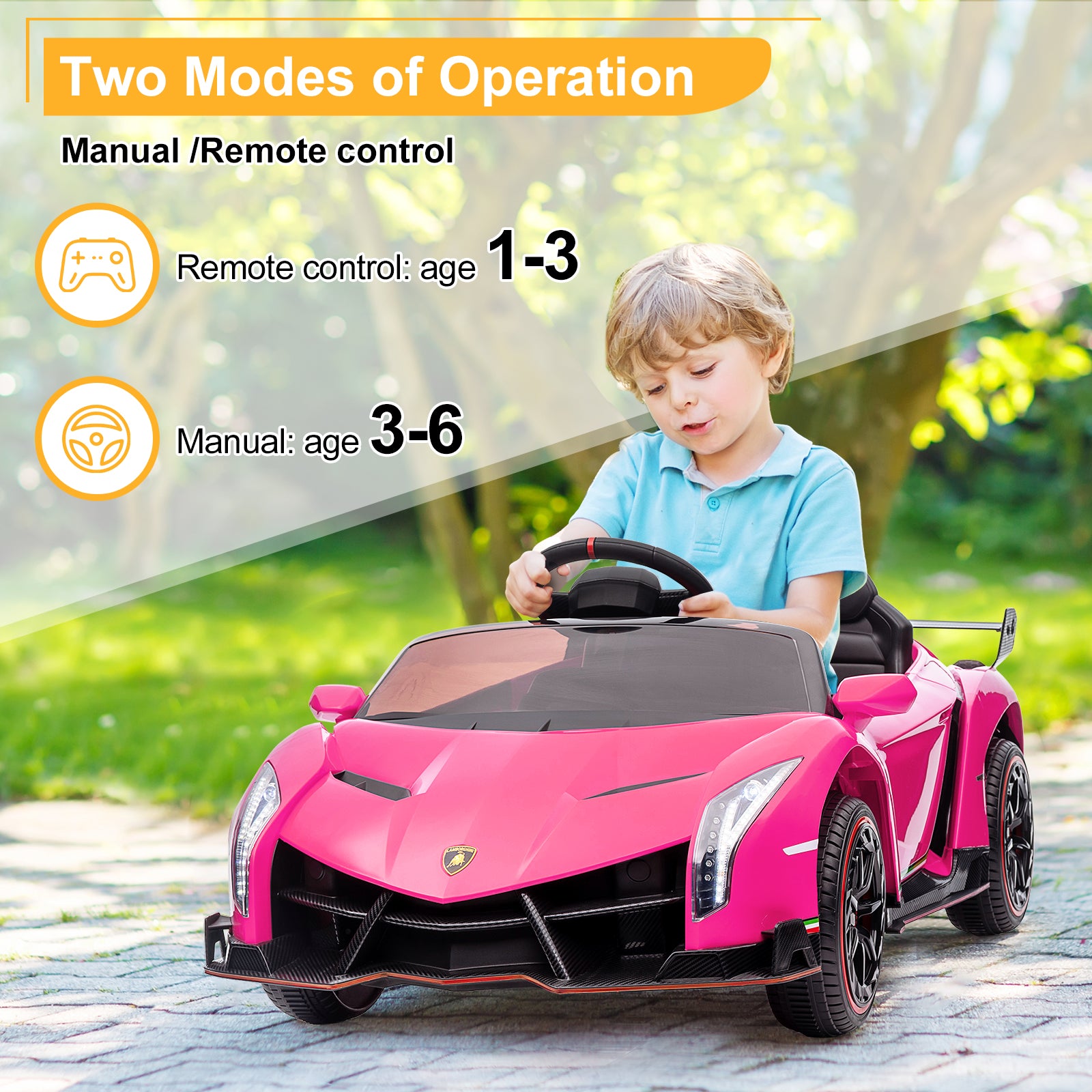 Kids Electric Cars Remote Control Car Ride on Toy for Sale Joymor