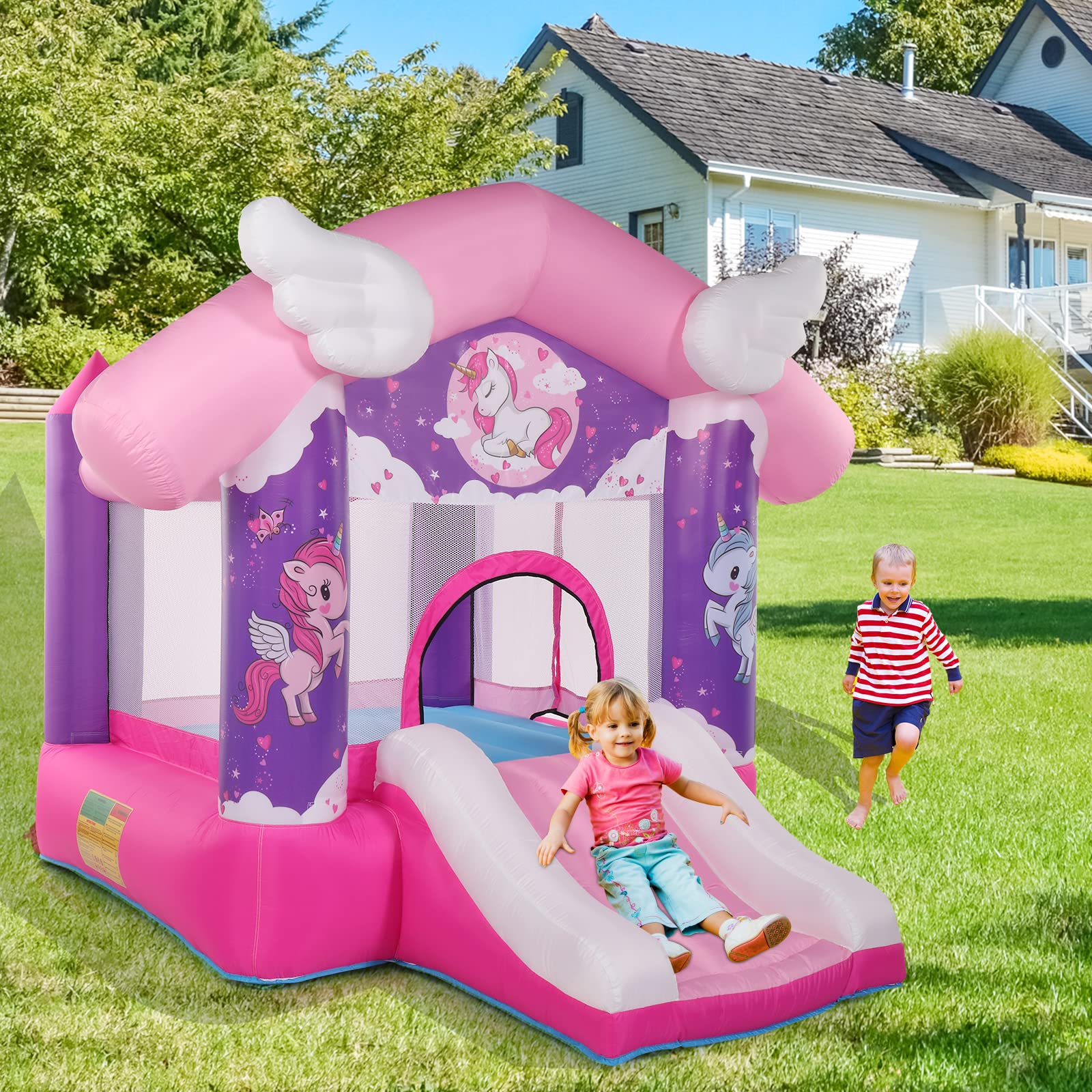 Princess shops bouncy castle